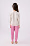 Girl's double set - beige - 5