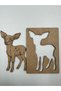 10 Pieces of Ceylan Wooden Painting School Event Activity Art 15 cm - 2