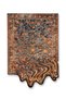 Sdt Orange Gray Tone Abstract Motif Wavy Pattern Woven Base Modern Decorative Carpet Sdt48