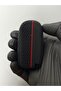 Fiat Egea, 500 and Jeep Smart Compatible 3-Button Honeycomb Patterned Key Remote Control Protection Case Red - 3