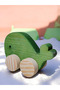 Wooden Toy Whale Natural Handmade Toy - 3