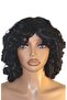 14 Inch Afro Bouncy Curls Human Hair Wig – | Natural Afro Human Hair Curls - 6