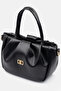 Women's Handbag with Hand Strap, Adjustable, Stylish, Standard Size, Black, Stylish Women's Handbag - 4