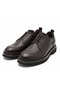 Brown High-Sole Loafer with Back Clasp - 2