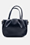 Women's Bag with Hand Strap and Adjustable Strap, Stylish Standard Size Navy Blue Stylish Women's Bag - 6