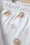Baby Girl & Child 2-Piece 100% Organic Pajama Set with Buttons - 3