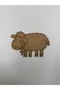 10 Pieces Sheep Wooden Painting School Event Activity Art 15 cm - 4