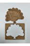 10 Pieces Peacock Wooden Painting School Event Activity Art 15 cm - 2