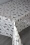 Pvc Transparent Coating Floor Anti-Slip Wipeable Oilcloth Tablecloth Mlssa-Triangle - 3