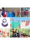 Portable Clothesline and Pegs Set Practical Drying Line Balcony Bathroom Durable Hanging Rope - 2