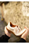 2010730 Genuine Leather Laser Orthopedic Sole Women's Rubber Shoes - 3