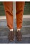 Toskana Genuine Nubuck Leather Orthopedic Rubber Sole Lightweight Comfortable Daily Shoes - 5