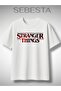 Stranger Things Printed Premium Oversize T-Shirt