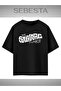 The Salvage  Printed Premium Oversize T-Shirt