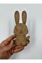 10 Pieces Rabbit Wooden Painting School Event Activity Art 15 cm - 3