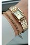 New Model Original 2 Year Guarantee Women's Wristwatch Gold Color Steel Band-Bracelet Gift - 3