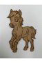 10 Pieces Horse Wooden Painting School Event Activity Art 15 cm - 4