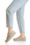 Women's Genuine Leather Casual Sports Shoes 2082 Gray - 4