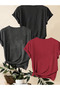 Unisex Men/Women Leoparkalp 3-Pack Custom Printed Oversize Cotton T-Shirt - 2