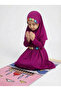 Elegant Girls Islamic Dress with Matching Hijab (9 Months–5 Years) - 2