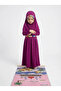 Elegant Girls Islamic Dress with Matching Hijab (9 Months–5 Years) - 3