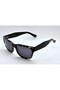 Times 54 m Ink Black Black Havana Gray Unisex Sunglasses - 4