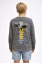 8-12 Years Old Boys' Long Sleeve T-Shirt - 2