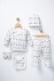 Baby Cotton 100% Organic Newborn 5-Piece Hospital Discharge Set