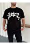 Men's Crew Neck Front Printed Short Sleeve T-Shirt Streetwear Casual Basic Cotton T-Shirt - S - 2