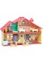 Celebration Play House Set with Removable Furniture and 2.5 Inch Figure Birthday Fun Playset