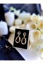 Gold Dangle Double Hoop Nail Earrings - 3