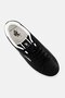 Men Brand Logo Lace Up Casual Shoes, Black - 3