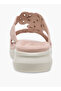 Women Floral Cutout Wedge Heel Sandals - 5