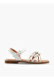 Girls Embellished Buckle Detail Sandals - 2