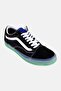 Men Old Skool Lace Up Skateboarding Shoes, Black