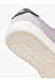 Women Leather Lace-Up Sneakers - 5