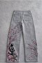 Knight Patterned Baggy Unisex Sweatpants - 3
