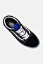 Men Old Skool Lace Up Skateboarding Shoes, Black - 4