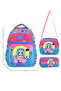 Cute Anime Girl Princess Elementary School Bag 3-Piece Set Lunch Box and Pencil Case