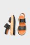 Leda Flora Women's Sandals 0012481 Black Skin - 7