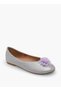 Girls Floral Accent Ballerina Shoes - 2