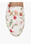 Women Floral Print Loafers - 4