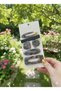 Set of 6 Marble Patterned Women's Hair Clips with Gold Detail, Bone Clips with Snap Fasteners - 3