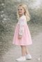 Seasonal Girls' Butterfly-Sleeved Muslin Dress - 2