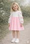 Seasonal Girls' Butterfly-Sleeved Muslin Dress