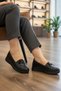 Black Women's Casual Shoes 1211 Z - 2