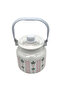 Enamel Milk Can With Lid & Handle Oil Can Milk-2000 ML - 2