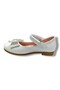7353-26 Patent Leather Stoned Bow and Velcro Tape Girls' Ballerinas 26-30 - 3