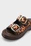 Tarveidei Women's Slippers 00121020 Brown Leopard - 2