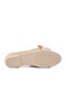 Beige Ribbon Detailed Women's Ballerinas 572485 Z - 5